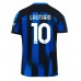 Inter Milan Lautaro Martinez #10 Hjemmedrakt 2023-24 Kortermet